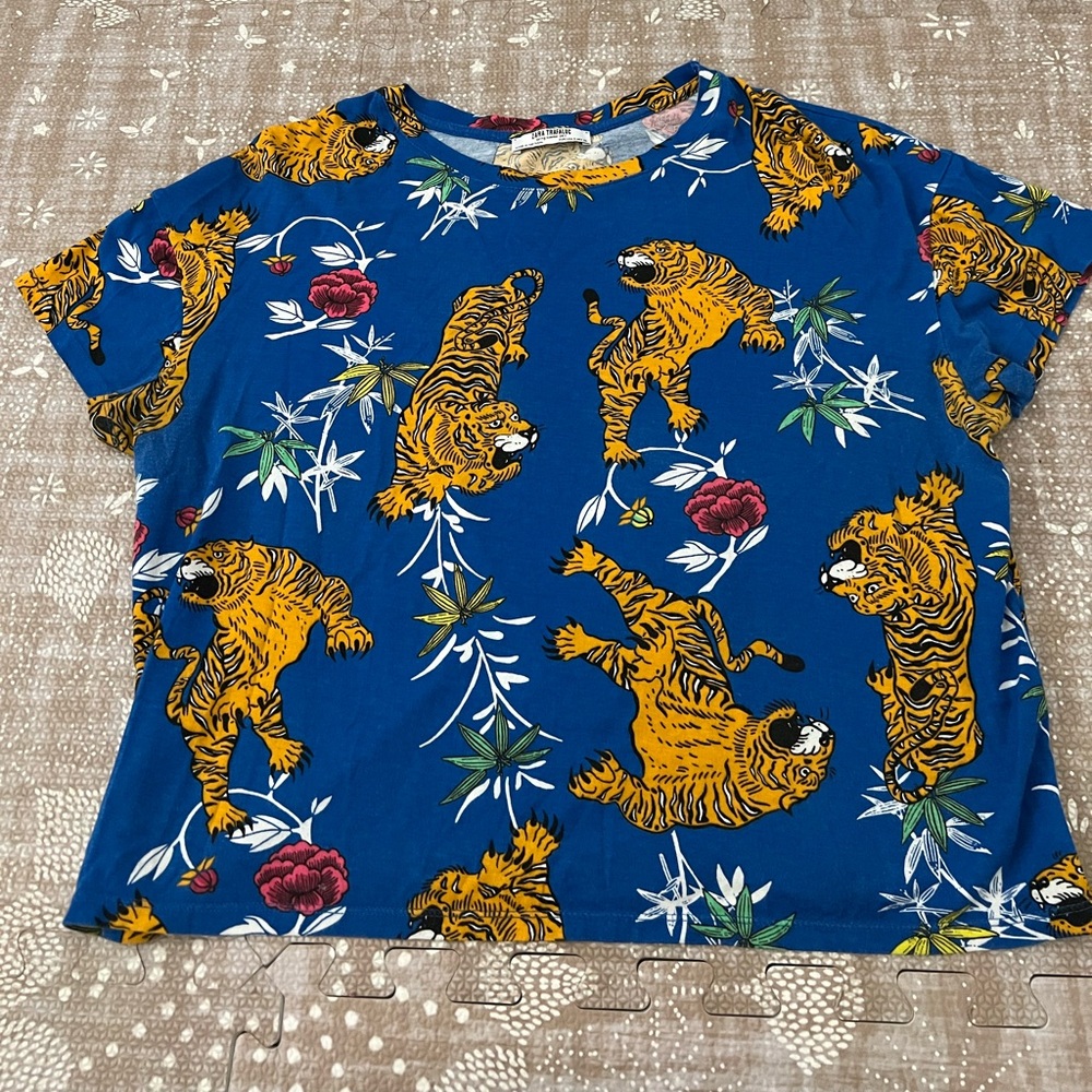 Zara tiger tee